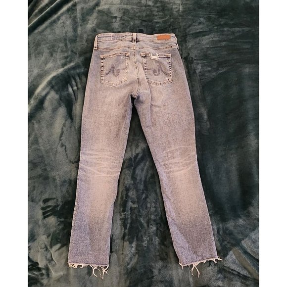 Adriano Goldschmied Mari Crop High-Rise Straight Jeans Size 28 NWOT - Picture 3 of 6